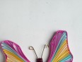 Pisan  metulj narejen v husking tehniki quillinga