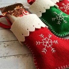 Božični okraski - nogavička