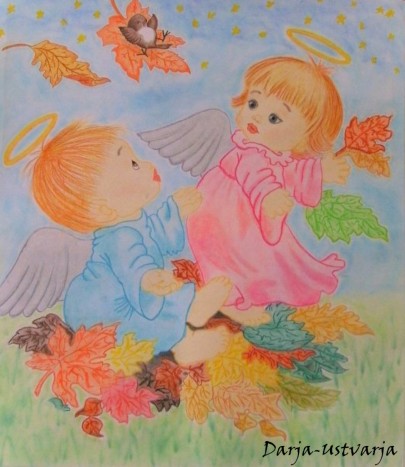 Stenska slika 'Baby angels' - 