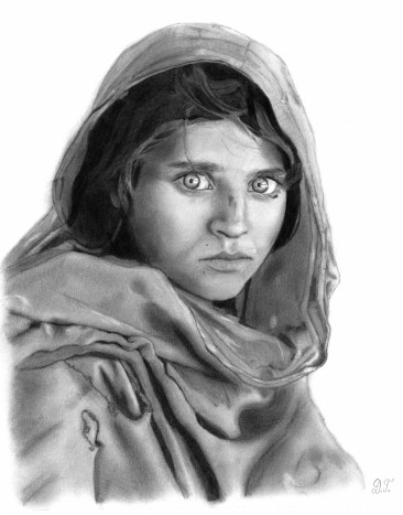 Afgan girl - National Geographic - 