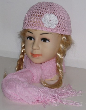 Modna dekliška kapa SZ 3 - Unikatna modna dekliška kapa