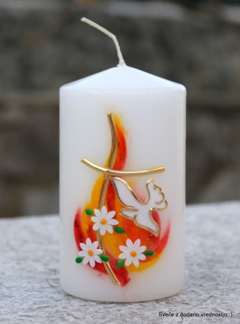 Mala spominska svečka za birmo - 