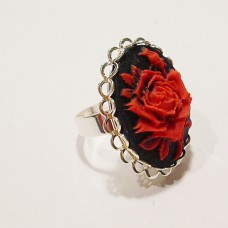 prstanček rdeča vrtnica