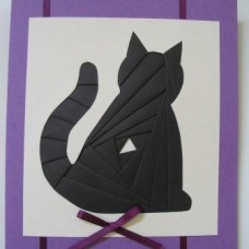 čestitka - black cat