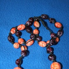 Vijola - oranžna verižica