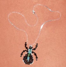 ogrlica z obeskom - pajek