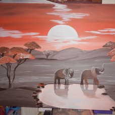 afrika in sloni