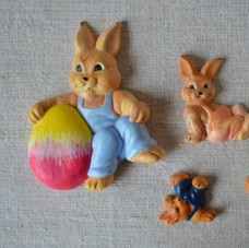 Zajčki iz keramike