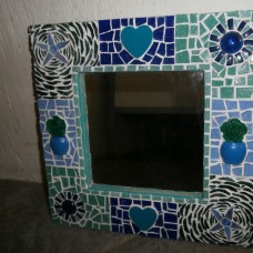 Mozaik: Zeleno modro ogledalo