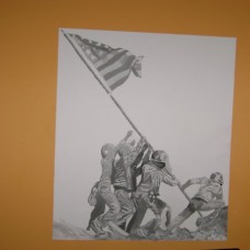 Iwo Jima  - slika na zidu