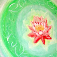 Mandala - Lotosov cvet, srčna čakra
