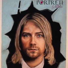 Kurt Cobain narisan s pasteli