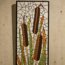 TRS - Mozaik 30cmx80cm - keramične ploščice na leseni podlagi