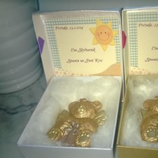 Ročno izdelane škatlice in spominki-darila za goste na Svetem krstu