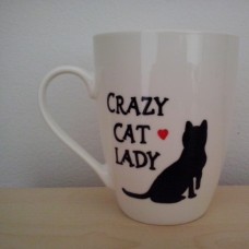 Skodelica Crazy Cat Lady