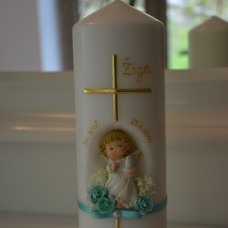 krstna sveča z angelčkom