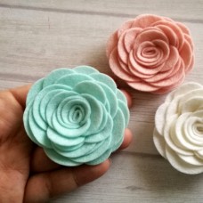 Vrtnice iz filca - broška ali lasnic